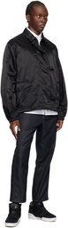 Junya Watanabe Black Lobster-Clasp Jacket