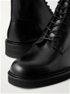 Mr P. - Jacques Glossed-Leather Boots - Black