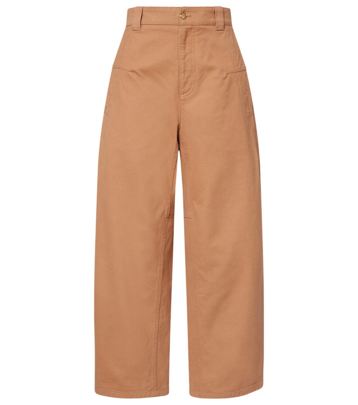 Photo: Chloé Cropped barrel-leg pants