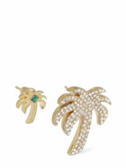 PALM ANGELS Palm Crystal Earrings