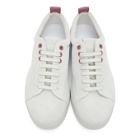 Hugo Off-White Suede Zero Tennis Sneakers