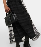 REDValentino Point d’esprit tulle midi dress