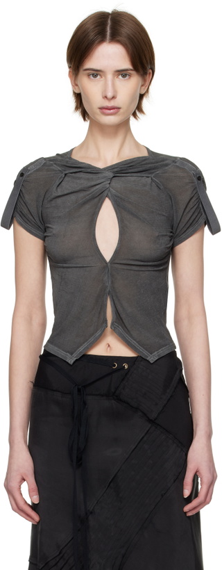 Photo: KNWLS Black Twist T-shirt