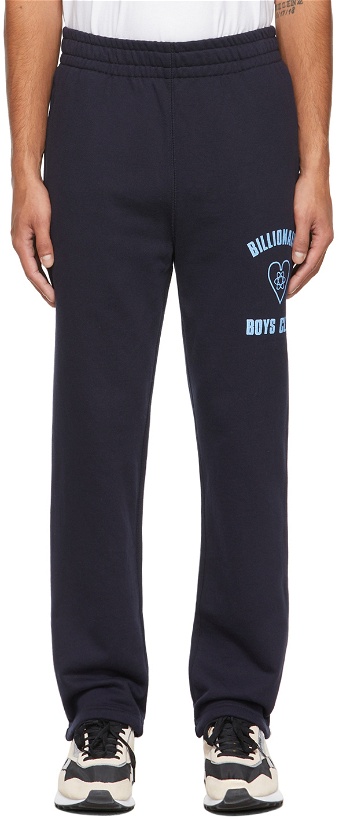 Photo: Billionaire Boys Club Navy Heart Logo Lounge Pants
