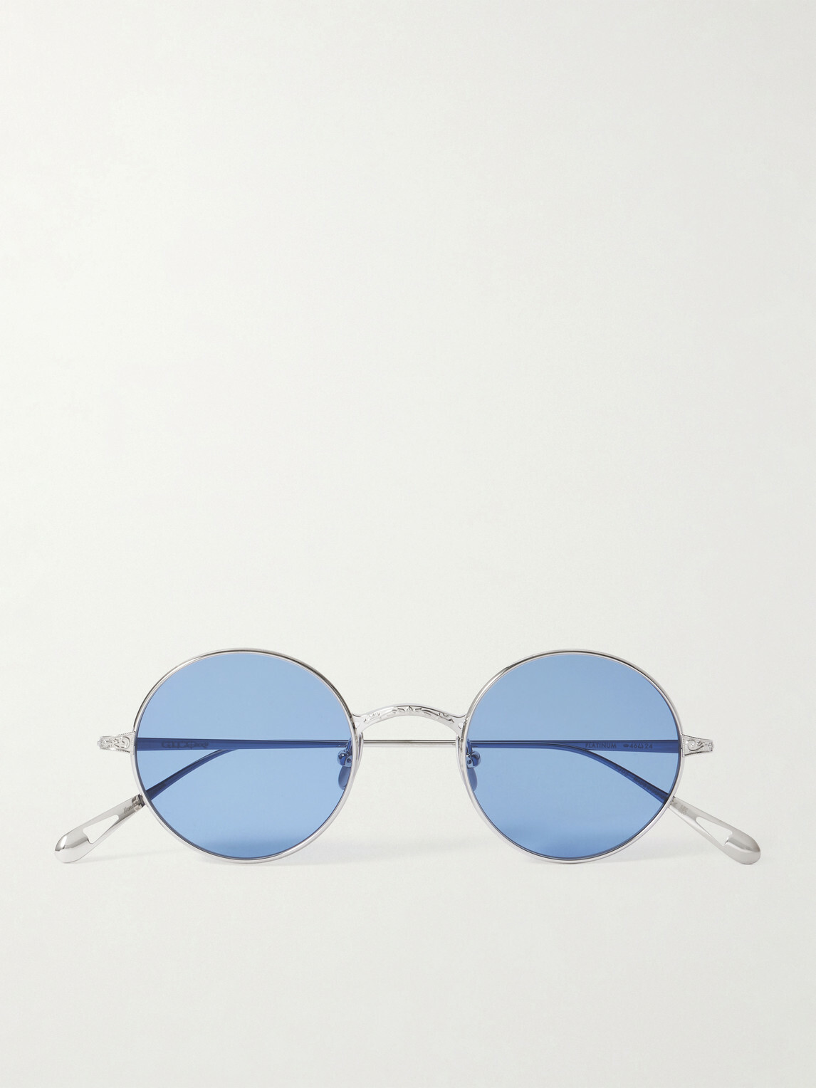 Garrett Leight California Optical - Ozzy Osbourne GLCOzzy Round-Frame Titanium Sunglasses