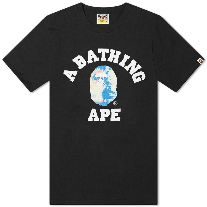 Photo: A Bathing Ape Tie Dye College Tee