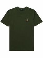 Belstaff - Logo-Appliquéd Cotton-Jersey T-Shirt - Green