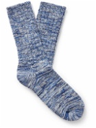 Thunders Love - Ribbed Recycled Cotton-Blend Socks