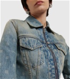 Givenchy 4G cropped denim jacket