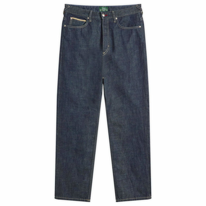 Photo: Paul Smith Men's x Lee Custom Selvedge Denim 101 Jeans in Blue