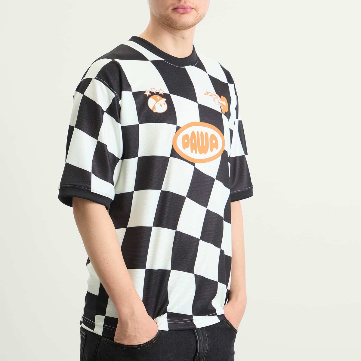 Pawa Speed Sports Men's Racing Football Shirt in Multi
