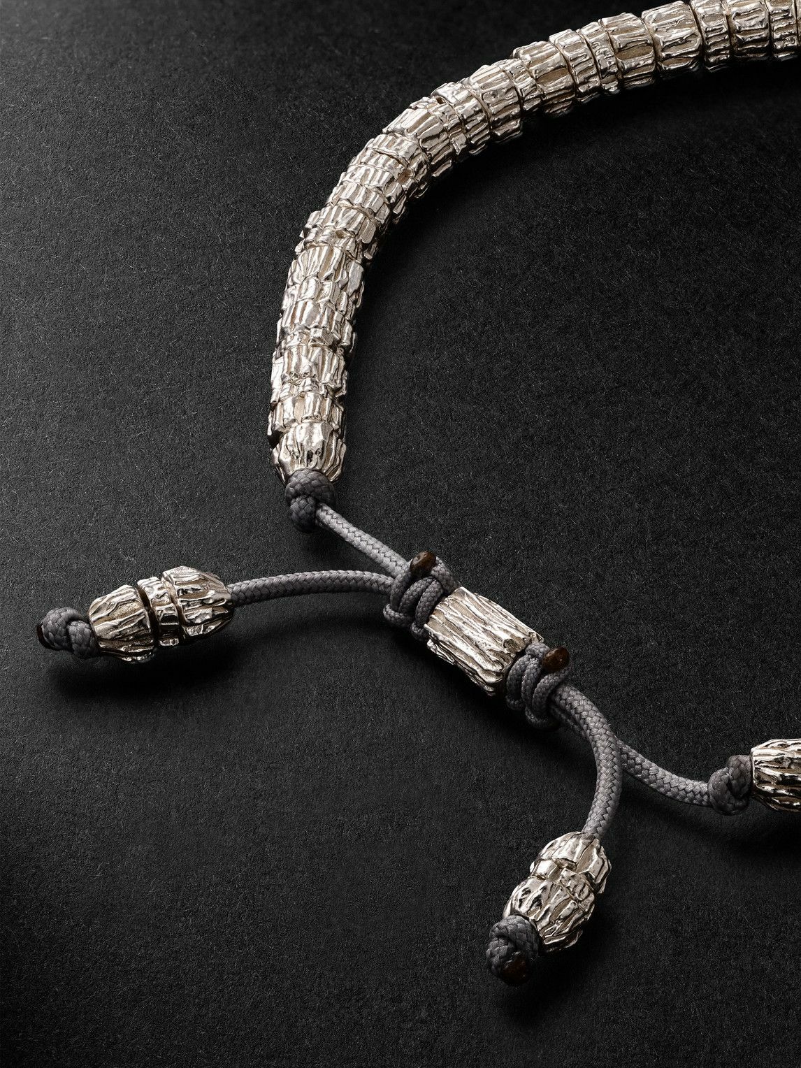 M. Cohen - Woody Sterling Silver Bracelet - Silver