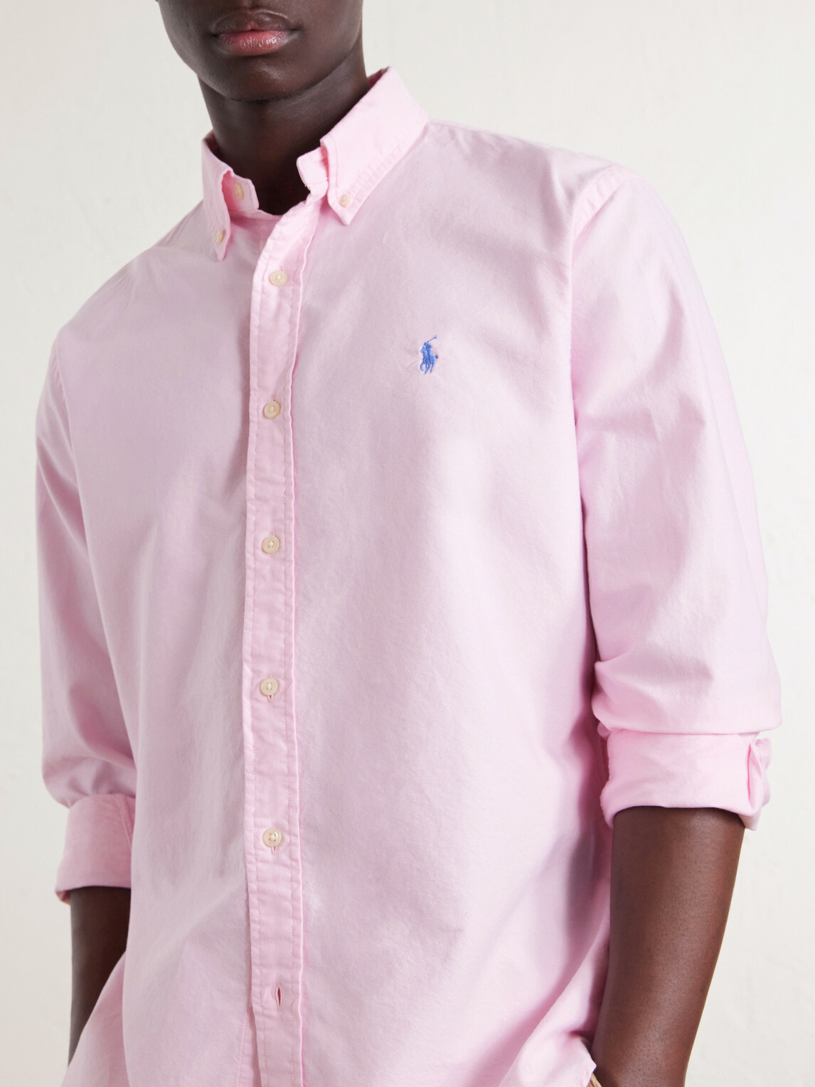 Polo Ralph Lauren - Logo-Embroidered Cotton Oxford Shirt - Pink