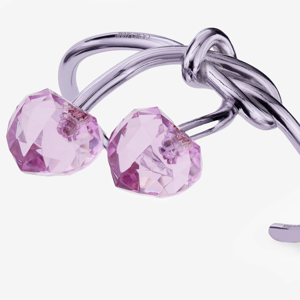 Jimmy Choo Faceted Heart Cuff Accessory