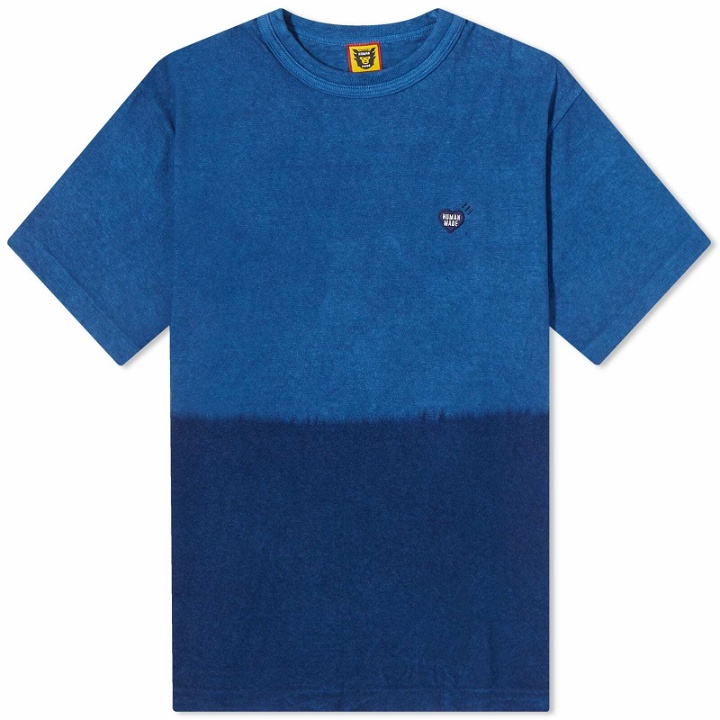 Photo: Human Made Men's Ningen-sei Capsule Dyed T-Shirt in Indigo