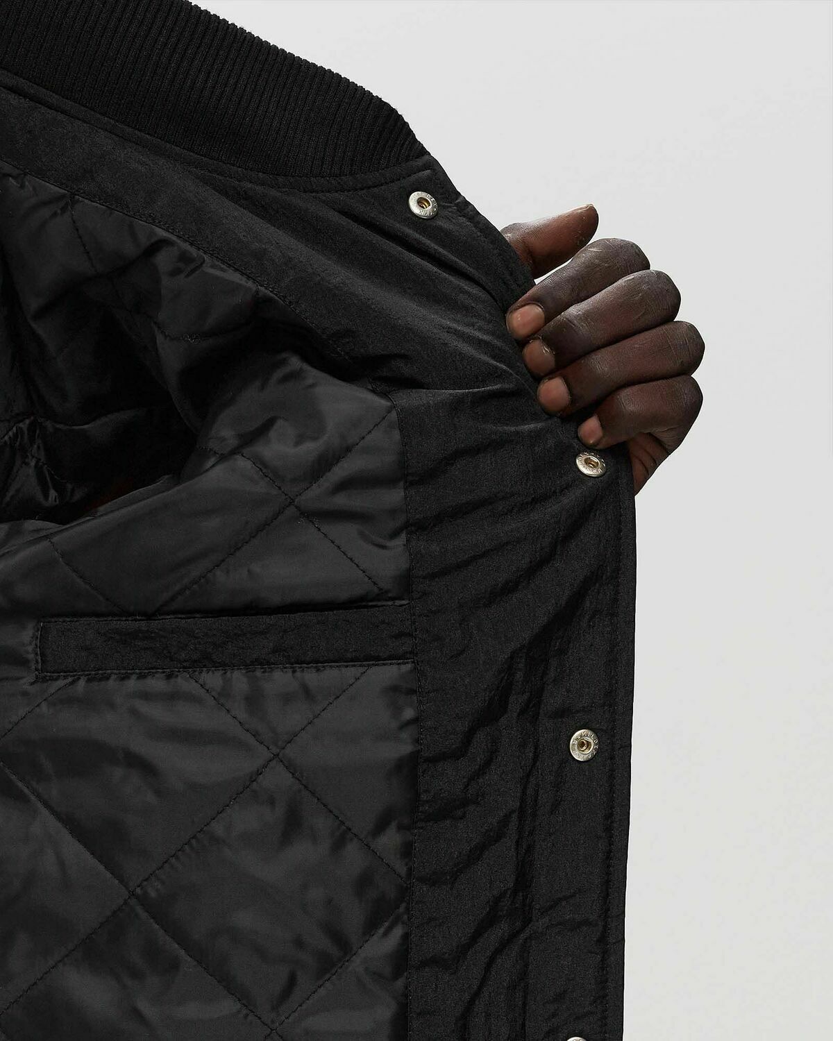 New Era Nba Panel Bomber Los Angeles Lakers Black Bomber Jackets/College Jackets