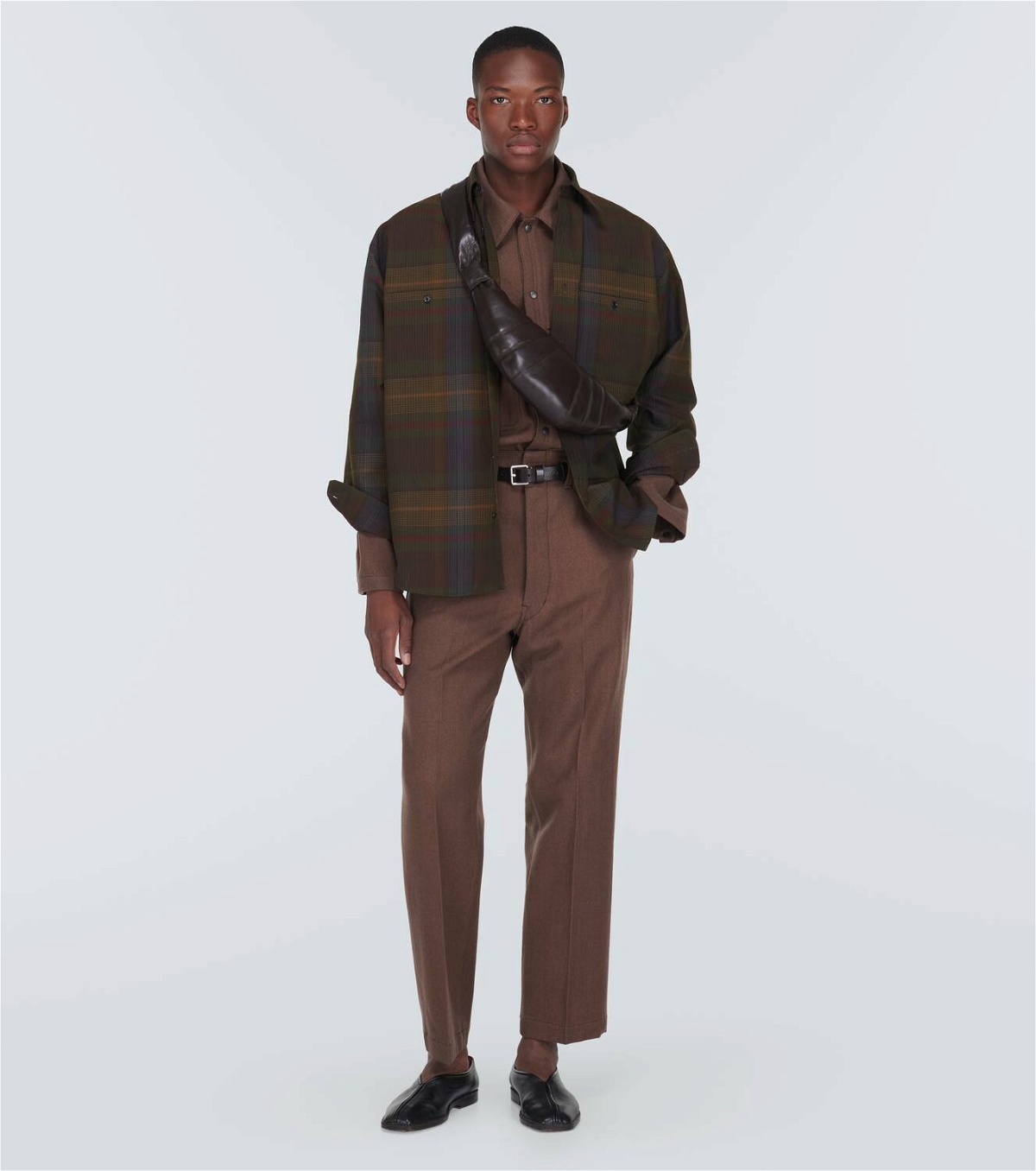 Lemaire Checked wool shirt Lemaire