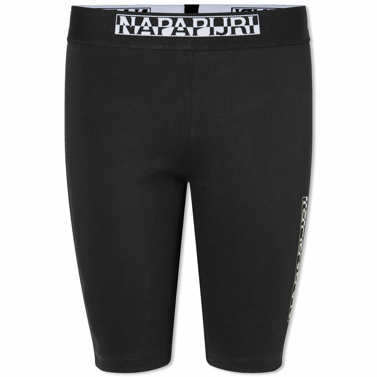 Napapijri Women's Box Cycling Shorts in Black