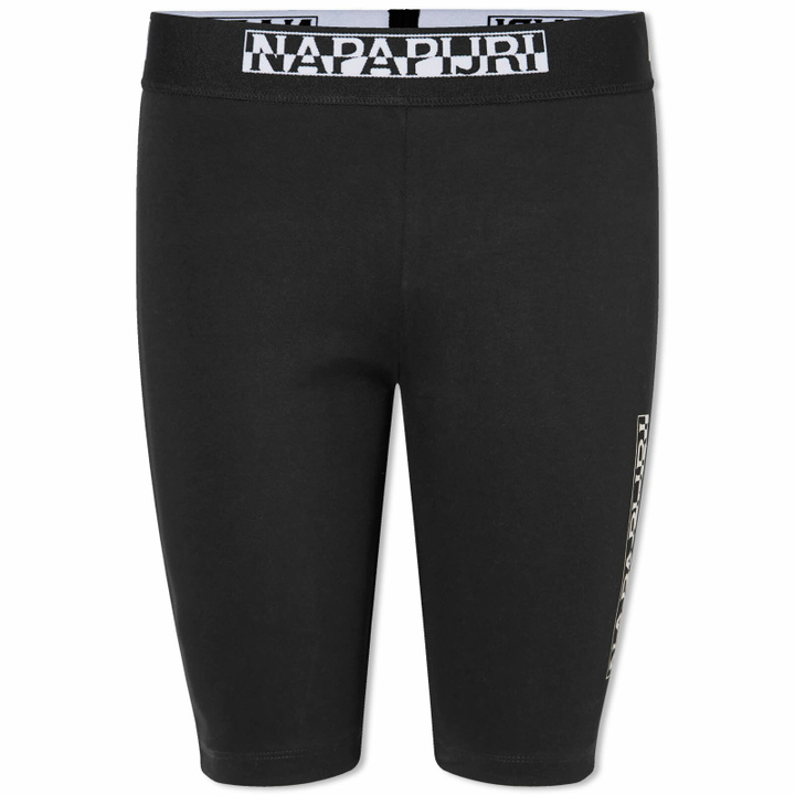 Photo: Napapijri Women's Box Cycling Shorts in Black