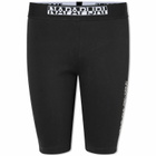 Napapijri Women's Box Cycling Shorts in Black