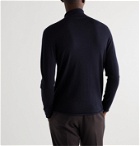 Giorgio Armani - Slim-Fit Cashmere-Blend Rollneck Sweater - Blue