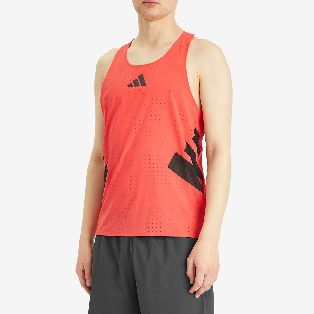 adidas adizero ROAD TO RECORDS シングレット adidas Men's adizero Road to Records Singlet | Running Warehouse
