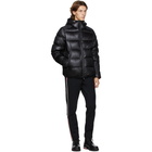 Moncler Grenoble Black Down Hintertux Puffer Jacket