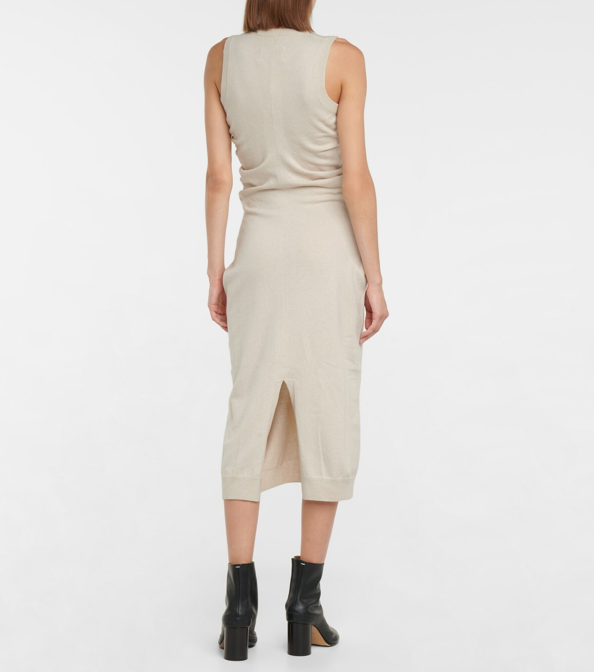 Maison Margiela Brown Polyamide Casual Dress