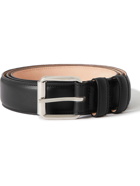 A.P.C. - 3cm Paris Leather Belt - Black