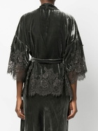GOLDHAWK - Velvet Short Kimono