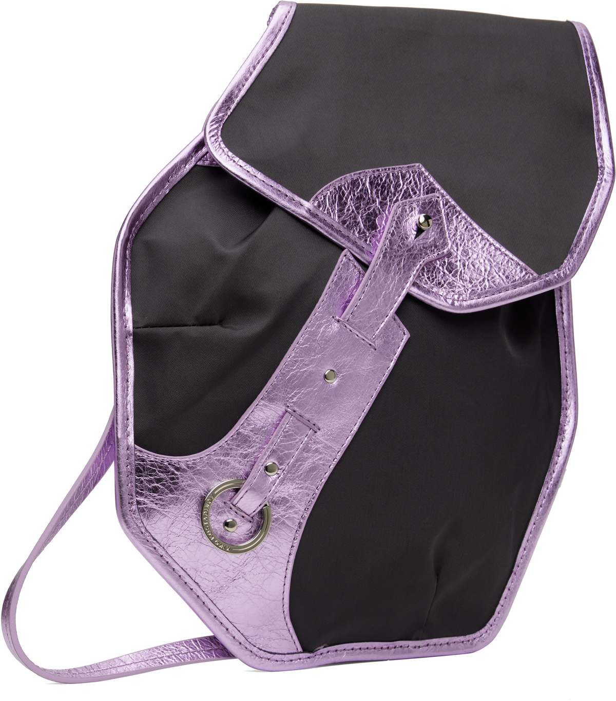 Kiko Kostadinov Gray & Purple Solva Bag Kiko Kostadinov