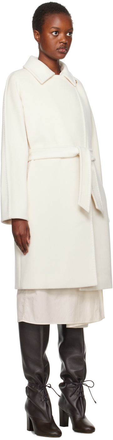 【関税込み】Max Mara ホワイト Estella コート Max Mara White Estella Coat Max Mara