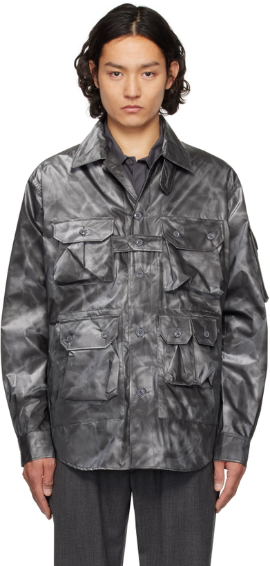 Photo: Engineered Garments Gray Explorer Overshirt