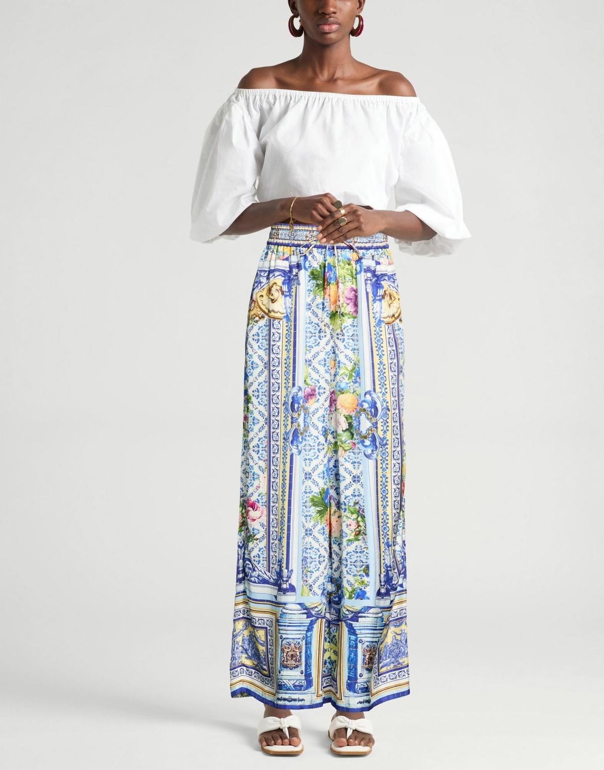Camilla Womens Pants Bright in Blue