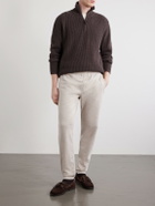 Orlebar Brown - Struma Tapered Cotton-Blend Jersey Sweatpants - Neutrals