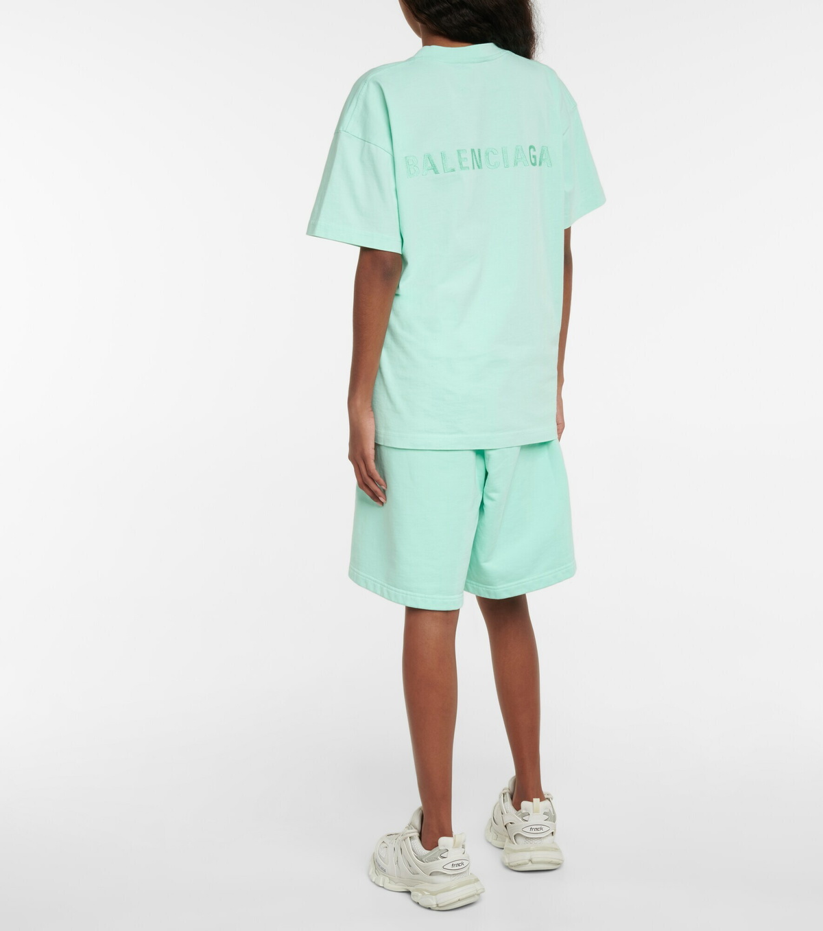 Balenciaga - Logo cotton T-shirt Balenciaga