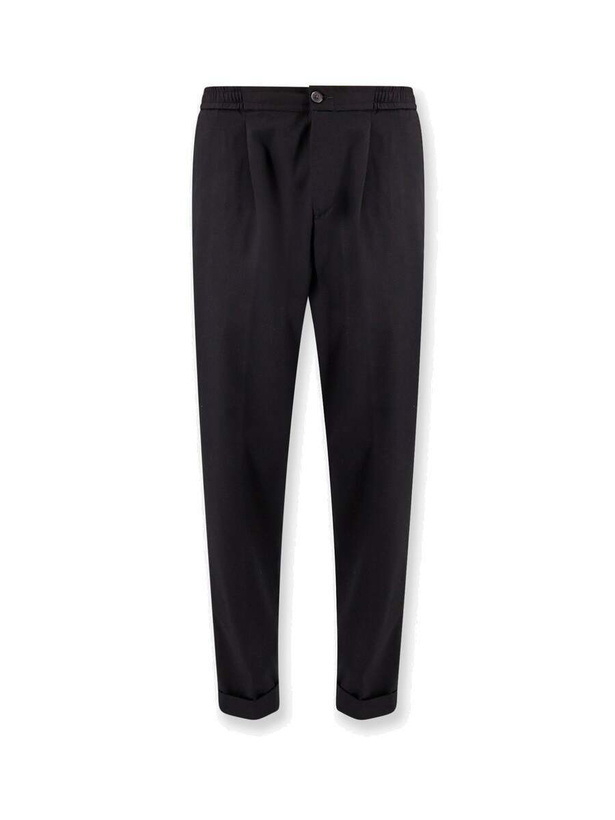 Photo: Nugnes 1920 Black Trouser Mens Pant