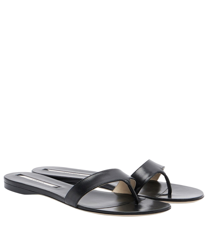 Photo: Christen Helix leather thong sandals