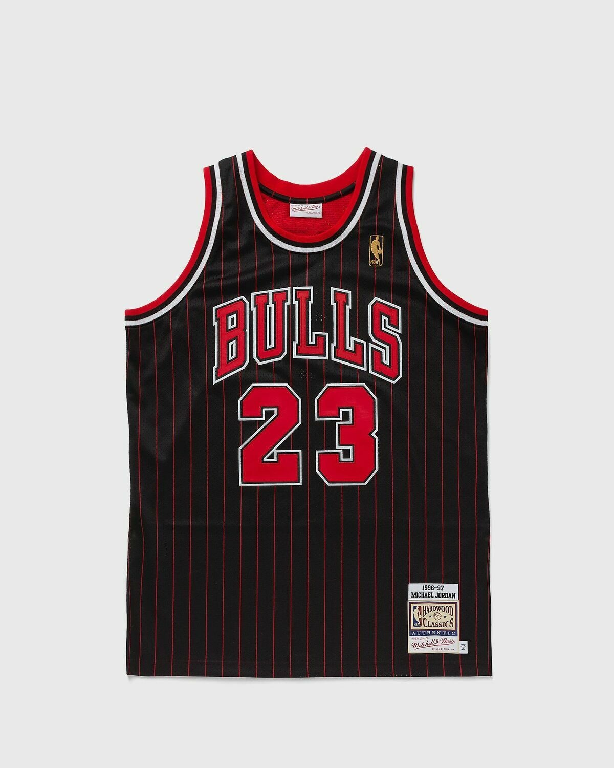 Mitchell & Ness Nba Authentic Jersey Chicago Bulls Alternate 1996 97 Michael Jordan #23 Black - Mens - Jerseys