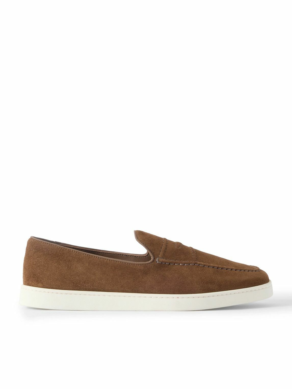 Church's - Peebles Suede Loafers - Brown