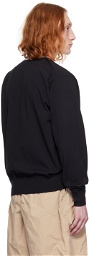 kolor Black Intarsia Sweatshirt