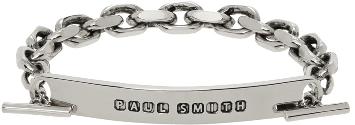Photo: Paul Smith Silver ID T-Bar Bracelet