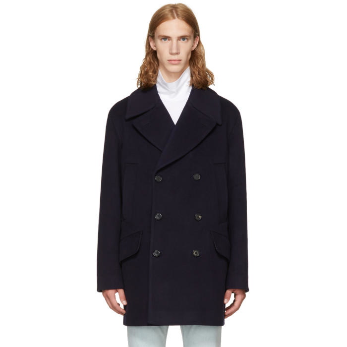 Photo: Acne Studios Navy Murray Coat 