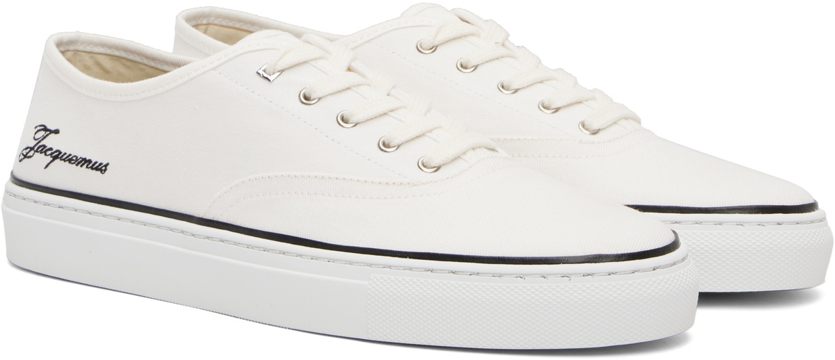 JACQUEMUS Off-White 'The Féfé' Sneakers