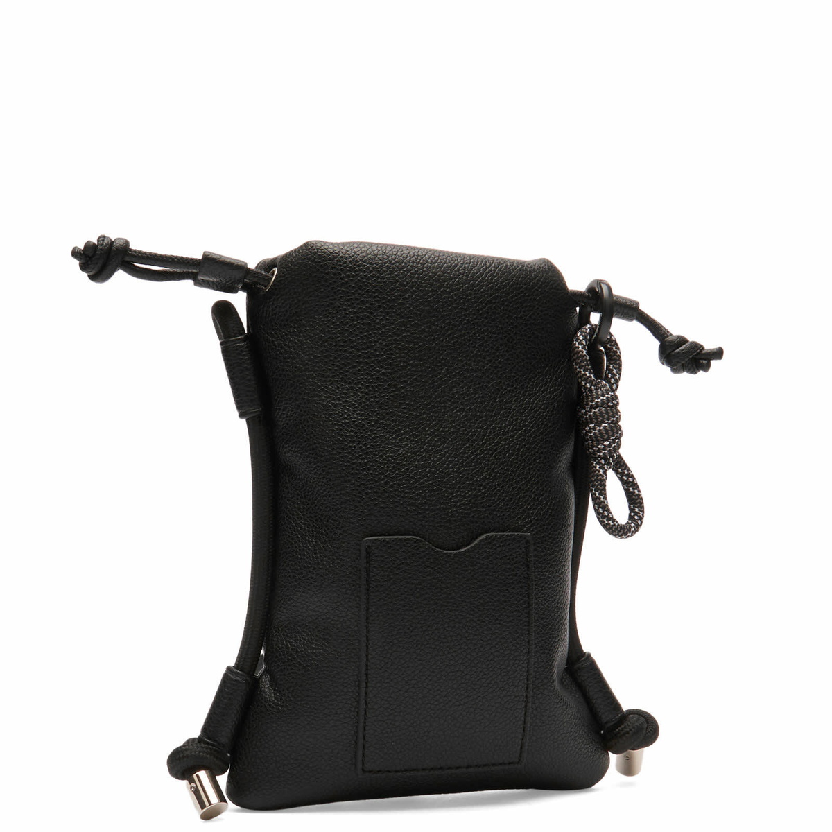 F/CE. Women's Tech Leather Map Pochette Bag in Black 