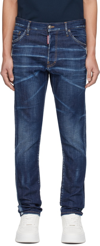 Photo: Dsquared2 Navy Cool Guy Jeans