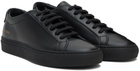 Common Projects Black Original Achilles Low Sneakers