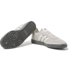 adidas Consortium - C.P. Company Samba Suede-Trimmed Nylon Sneakers - Men - Gray