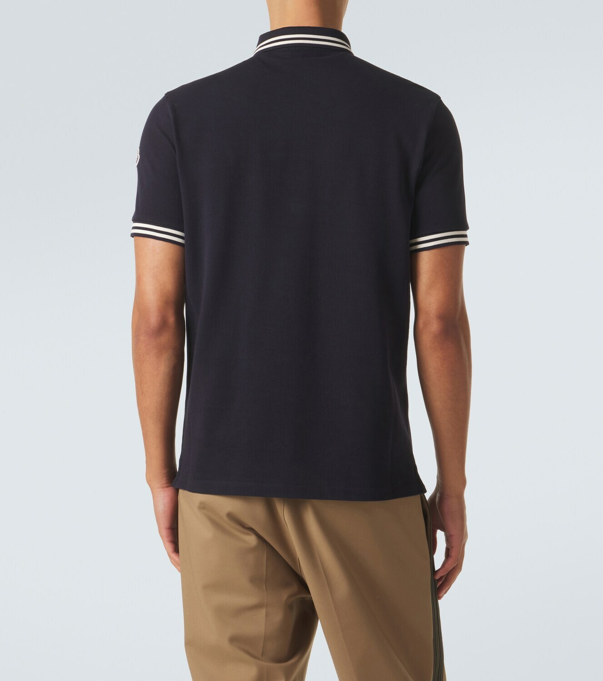 Moncler Cotton piqué polo shirt