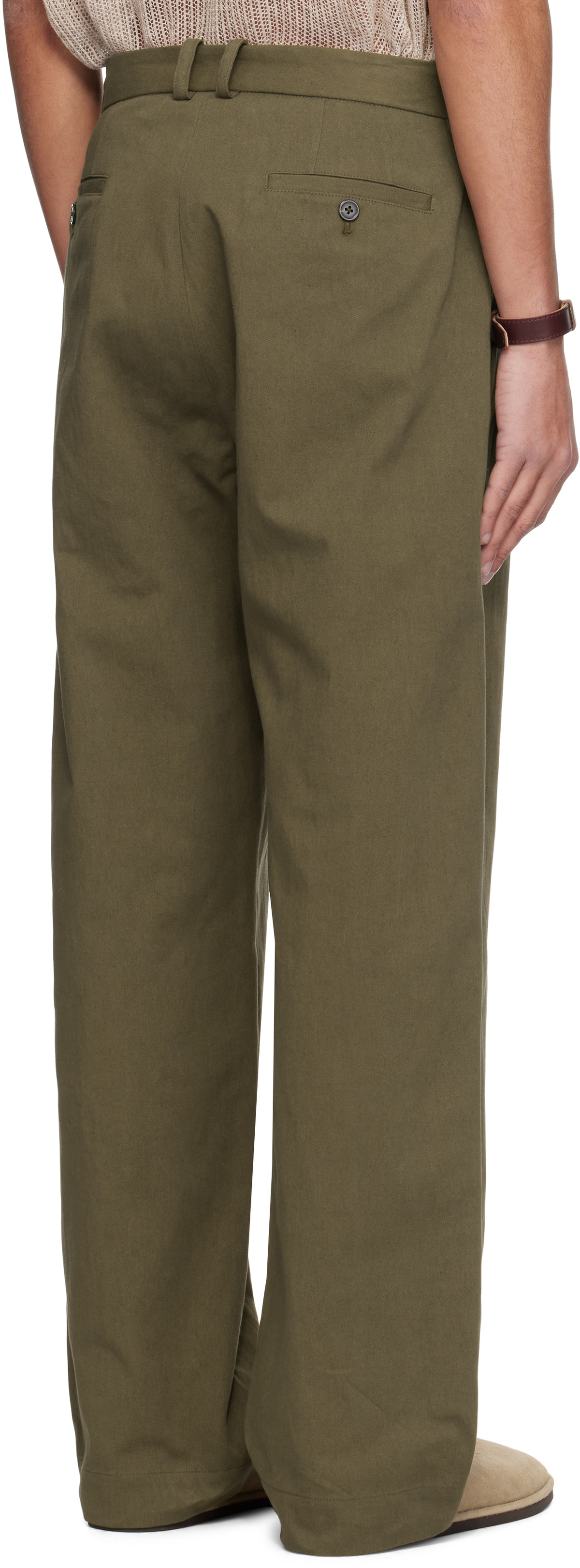 colbo Khaki Chinos Trousers